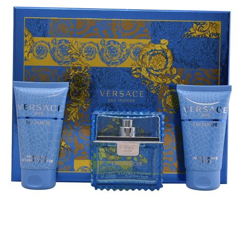 versace gift set mens|Versace eau fraiche gift set.